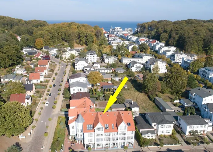 Haus Baltic 12 Mit Balkon - Zentrale Lage Im Ostseebad Appartement Sellin (Rugen)